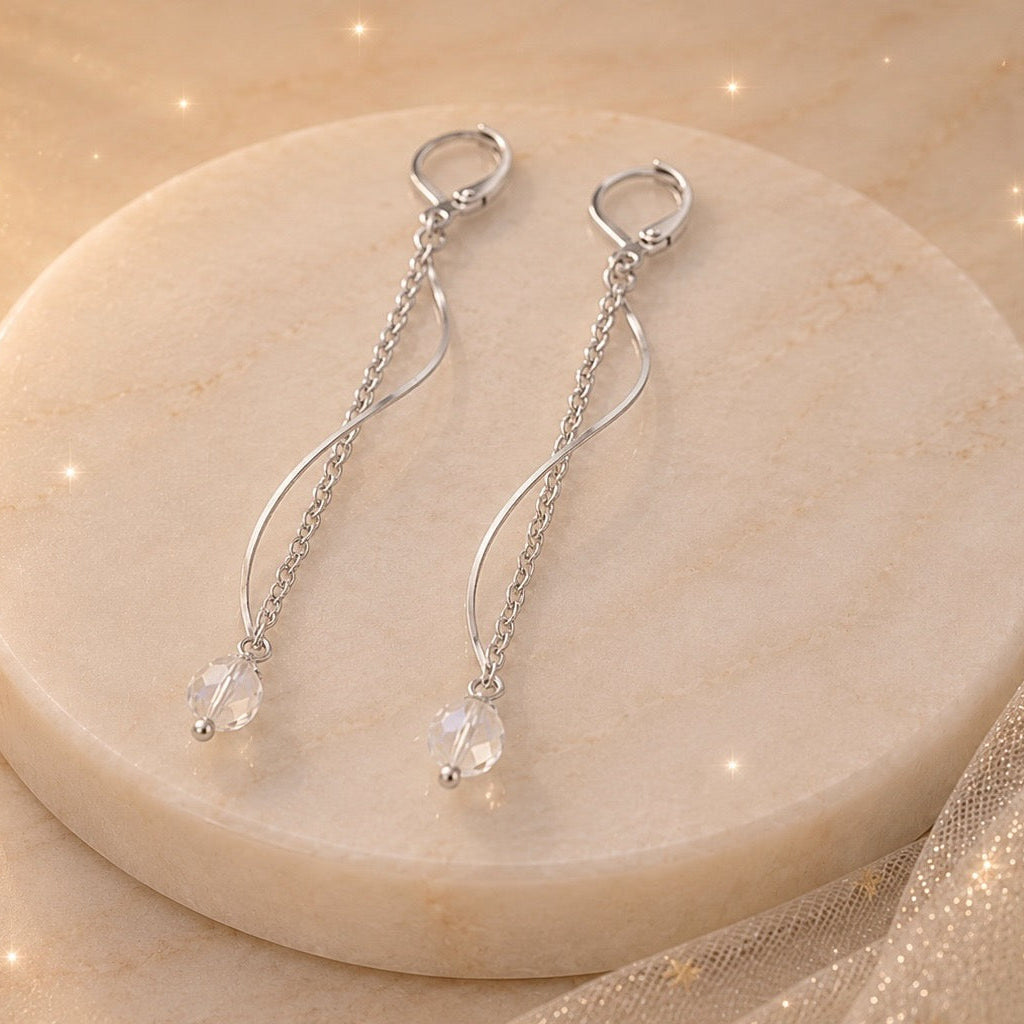 Crystal Drop Earrings