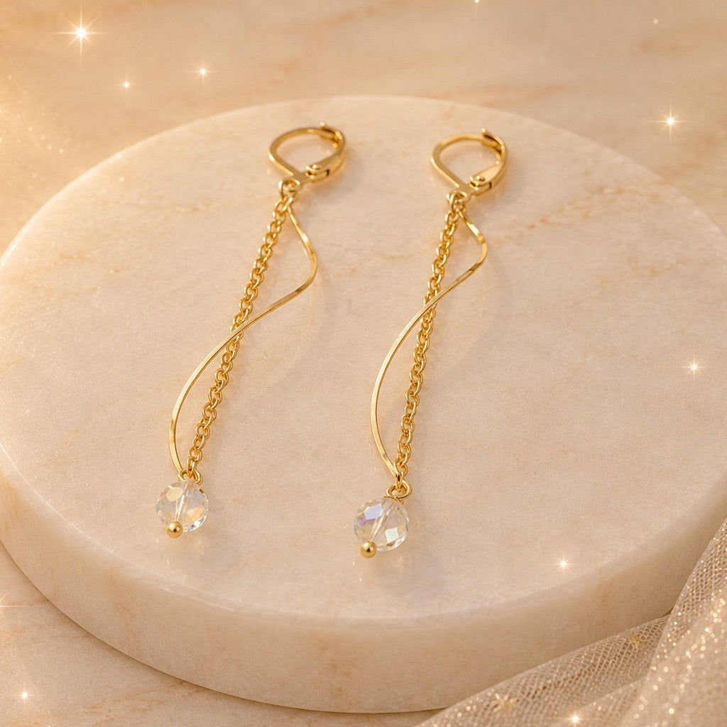 Crystal Drop Earrings